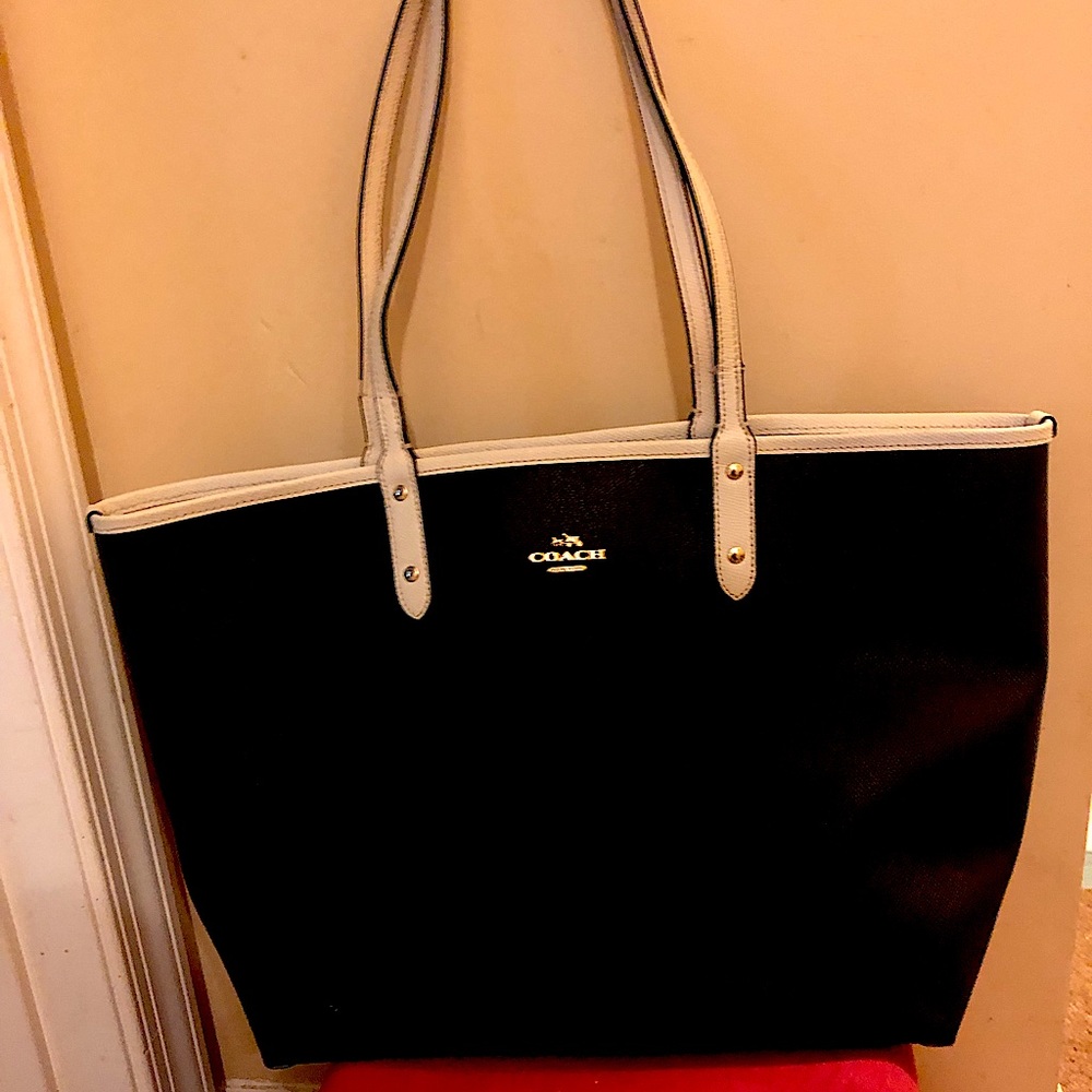 SALE Authentic COACH Reversible City Tote Bag